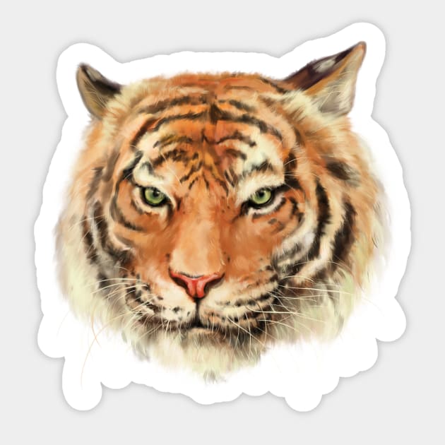 Royal Bengal Tiger Sticker by Tapan